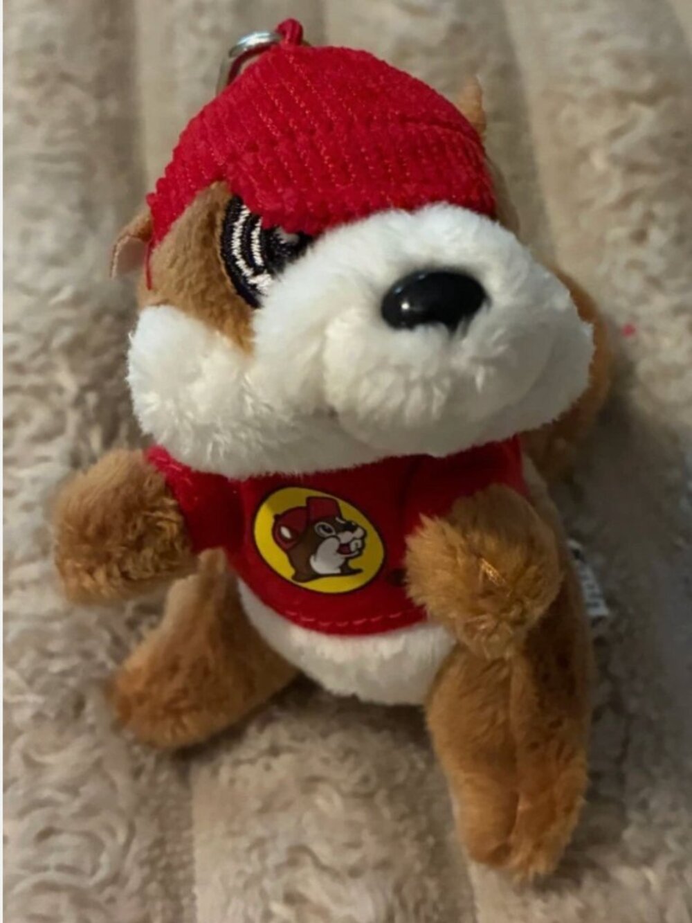 BUC-EE'S 4" MINI PLUSH KEYCHAIN-2023-EUC!